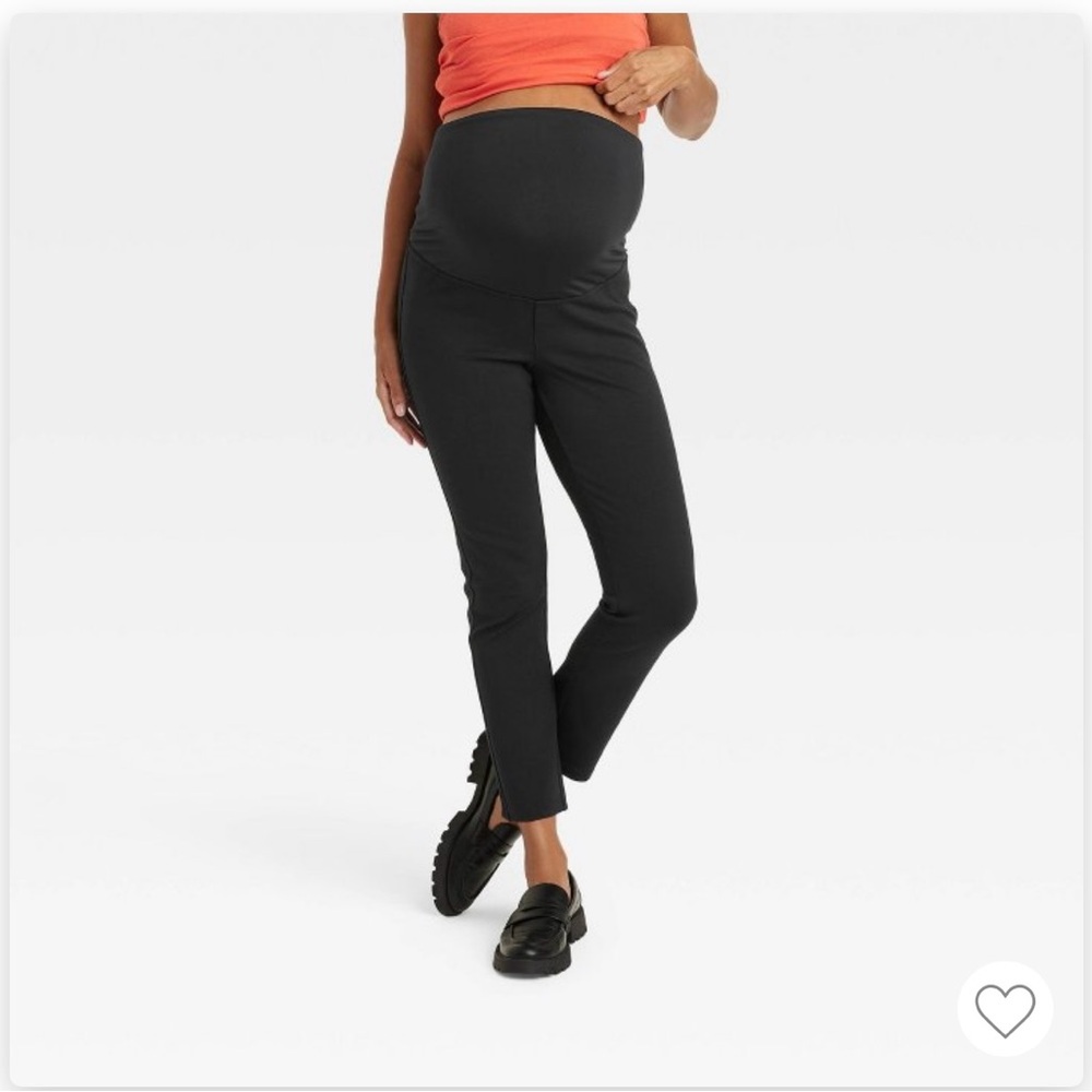 Isabel Maternity Skinny Black Jeggings